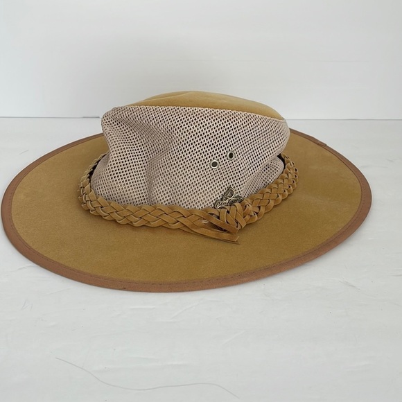 Dorfman Pacific Co. Men’s Soaker Golf Hat Tan Small/Medium - Picture 1 of 6